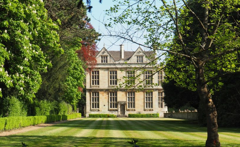 The Hall in Bradford on Avon exterior house and garden.